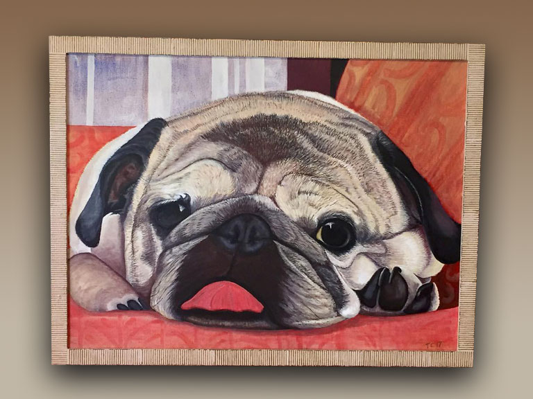 Wall Street Gallery creates their own handcrafted picture frames and hand paints and hand carves them on site in Madison, CT.