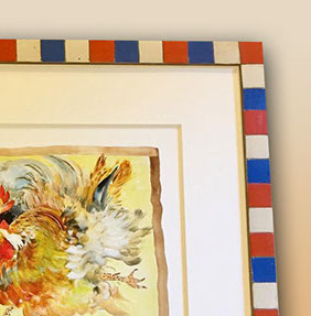 handcrafted and hand painted frames in Madison, CT