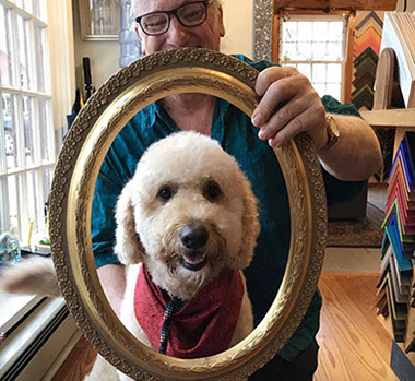 Wall Street Gallery is a picture framing shop in Madison CT where they make handcrafted frames.