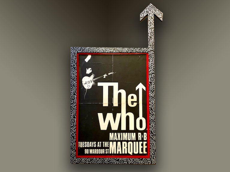 We created original handcrafted and hand painted poster frames in our Madison, CT shop